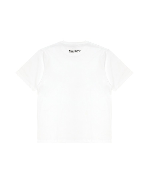 AAPE BY A BATHING APE(エーエイプバイアベイシングエイプ)の「AAPE BASIC TEE(Tシャツ/カットソー・メンズ・ホワイト/ブラック・MEDIUM/X-LARGE/XX-LARGE/LARGE/SMALL)」の3枚目の写真