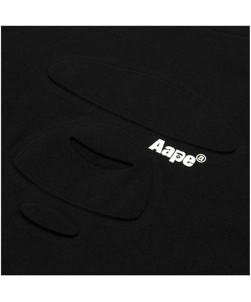 AAPE BY A BATHING APE(エーエイプバイアベイシングエイプ)の「AAPE BASIC TEE(Tシャツ/カットソー・メンズ・ホワイト/ブラック・MEDIUM/X-LARGE/XX-LARGE/LARGE/SMALL)」の7枚目の写真