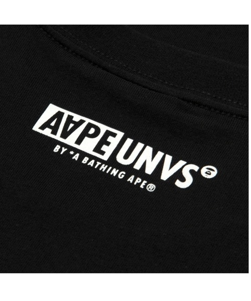 AAPE BY A BATHING APE(エーエイプバイアベイシングエイプ)の「AAPE BASIC TEE(Tシャツ/カットソー・メンズ・ホワイト/ブラック・MEDIUM/X-LARGE/XX-LARGE/LARGE/SMALL)」の8枚目の写真