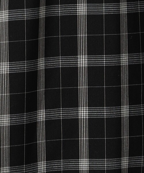 edition pourell(エディションプレル)の「edition pourell Super 120'sトロチェック フーデットブルゾン(ブルゾン・レディース・ブラック系その他/ホワイト系その他・34/36)」の15枚目の写真