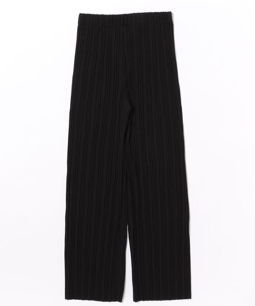NYLAUS（ナイラス）の「【SG】セルフカット ランダムプリーツパンツ（その他パンツ・レディース・カーキ/ブラック系その他/ダークグリーン/ホワイト系その他/モカ/ブラック/グレイッシュベージュ/チャコールグレー/ライトブラウン・L/M）」の10枚目の写真