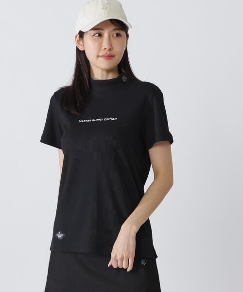 MASTER BUNNY EDITION(マスターバニーエディション)の「【MASTER BUNNY EDITION】フルダルSPX半袖ハイネックカットソー(Tシャツ/カットソー・レディース・ホワイト/ピンク/ブラック・LARGE/MEDIUM/SMALL)」の4枚目の写真