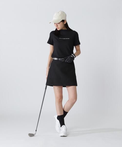 MASTER BUNNY EDITION(マスターバニーエディション)の「【MASTER BUNNY EDITION】フルダルSPX半袖ハイネックカットソー(Tシャツ/カットソー・レディース・ホワイト/ピンク/ブラック・LARGE/MEDIUM/SMALL)」の5枚目の写真