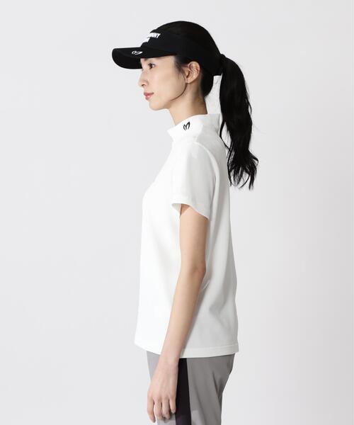 MASTER BUNNY EDITION(マスターバニーエディション)の「【MASTER BUNNY EDITION】フルダルSPX半袖ハイネックカットソー(Tシャツ/カットソー・レディース・ホワイト/ピンク/ブラック・LARGE/MEDIUM/SMALL)」の12枚目の写真