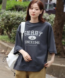 【GERRY/ジェリー】冷感天竺 カレッジロゴ スウェットTシャツ