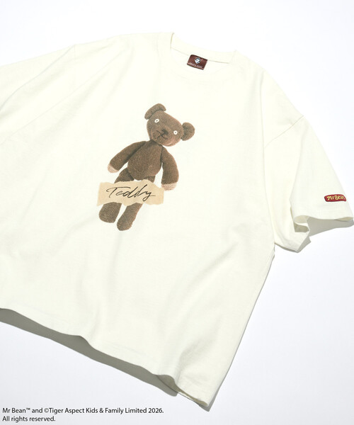 Mr. Bean/ミスタ―ビーン Teddy Tee / テディ デザインクルーネックT