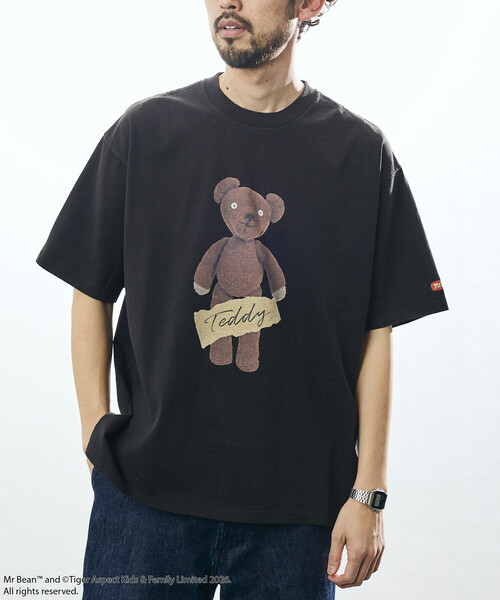 Mr. Bean/ミスタ―ビーン Teddy Tee / テディ デザインクルーネックT