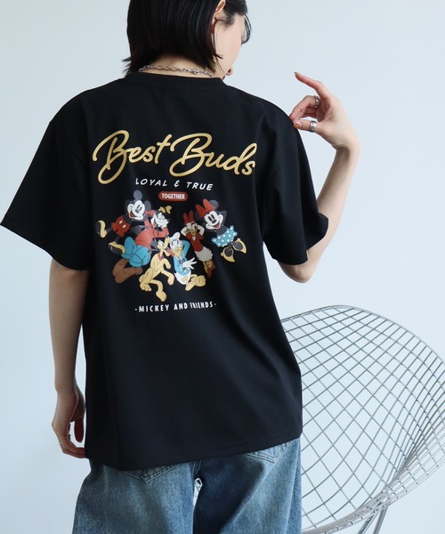 セール】【DISNEY/ディズニー】アートワークデザイン バックプリント T