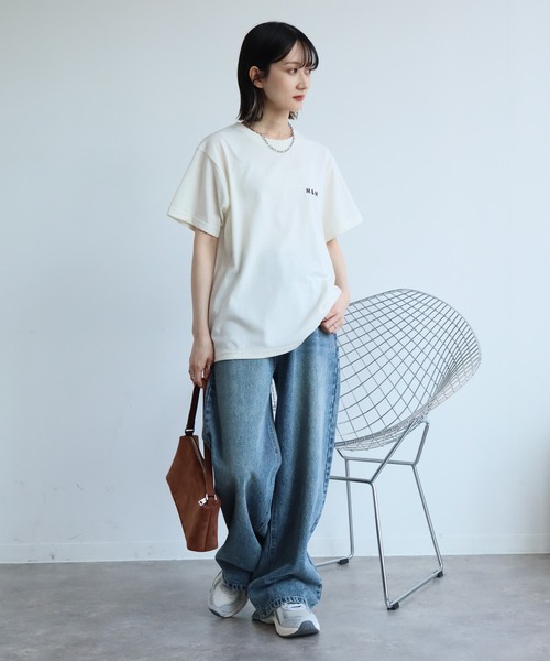 Disney(ディズニー)の「【DISNEY/ディズニー】アートワークデザイン バックプリント Tシャツ(Tシャツ/カットソー・レディース・ピンク/グリーン/ブラック/クリーム・M)」の16枚目の写真