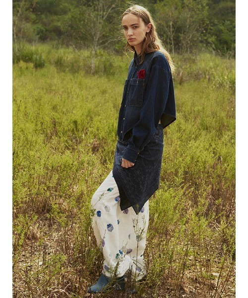 ELCHELE(エルチェレ)の「PAGE2026 #4 PANTS(その他パンツ・レディース・ネイビー/ホワイト・36/38)」の7枚目の写真
