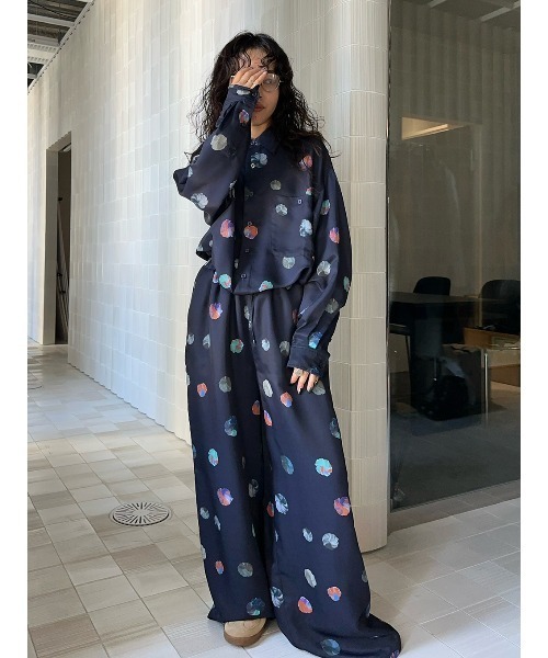 ELCHELE(エルチェレ)の「PAGE2026 #4 PANTS(その他パンツ・レディース・ネイビー/ホワイト・36/38)」の9枚目の写真