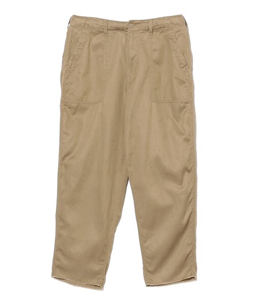 BEAMS(ビームス)の「カットオフ ベイカーパンツ 【リラックスフィット】(その他パンツ・メンズ・オリーブ/ブラック/ベージュ・XL/M/S/L)」の2枚目の写真