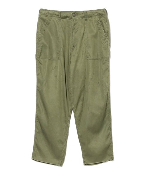BEAMS(ビームス)の「カットオフ ベイカーパンツ 【リラックスフィット】(その他パンツ・メンズ・オリーブ/ブラック/ベージュ・XL/M/S/L)」の3枚目の写真
