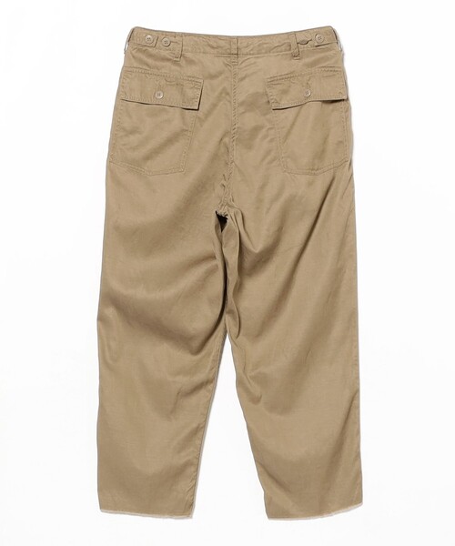 BEAMS(ビームス)の「カットオフ ベイカーパンツ 【リラックスフィット】(その他パンツ・メンズ・オリーブ/ブラック/ベージュ・XL/M/S/L)」の10枚目の写真