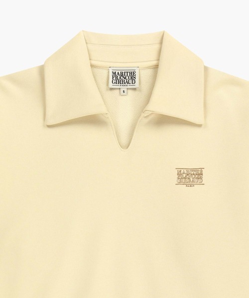MARITHE + FRANCOIS GIRBAUD（マリテフランソワジルボー）の「W DOODLE CLASSIC LOGO COLLAR SWEATSHIRT（スウェット・レディース・その他/ヘザーグレー・SMALL/MEDIUM）」の9枚目の写真
