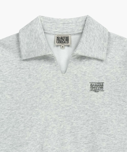 MARITHE + FRANCOIS GIRBAUD（マリテフランソワジルボー）の「W DOODLE CLASSIC LOGO COLLAR SWEATSHIRT（スウェット・レディース・その他/ヘザーグレー・SMALL/MEDIUM）」の17枚目の写真