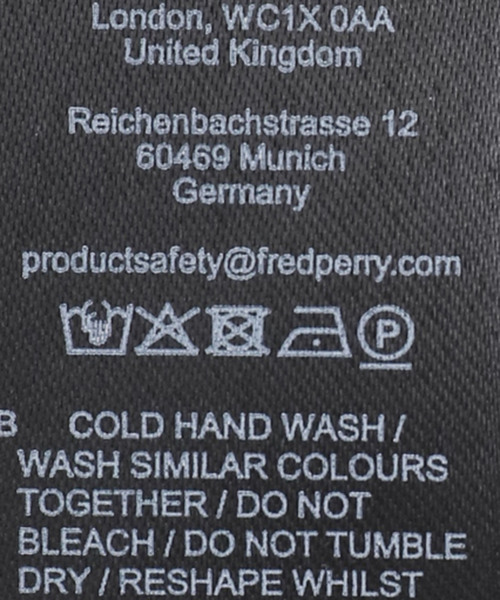 FRED PERRY（フレッドペリー）の「FRED PERRY/フレッドペリー シアーラインニット K2127（ニット/セーター・レディース・アイボリー/ネイビー・FREE）」の5枚目の写真