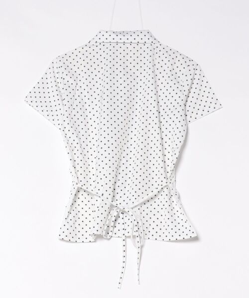 almo（アルモ）の「【LAMPOON】ドットタイブラウス（シャツ/ブラウス・レディース・ホワイト・MEDIUM/LARGE/SMALL）」の2枚目の写真