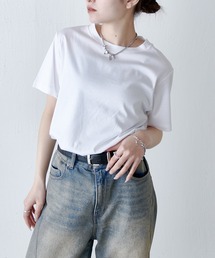 Lui's | 接触冷感THE BASIC Tシャツ(Tシャツ/カットソー)