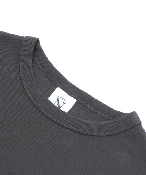 RNA-N(アールエヌエーエヌ)の「M2665 コットンフライスT(Tシャツ/カットソー・レディース・チャコール/ダークブラウン/グレイッシュベージュ・FREE)」の15枚目の写真
