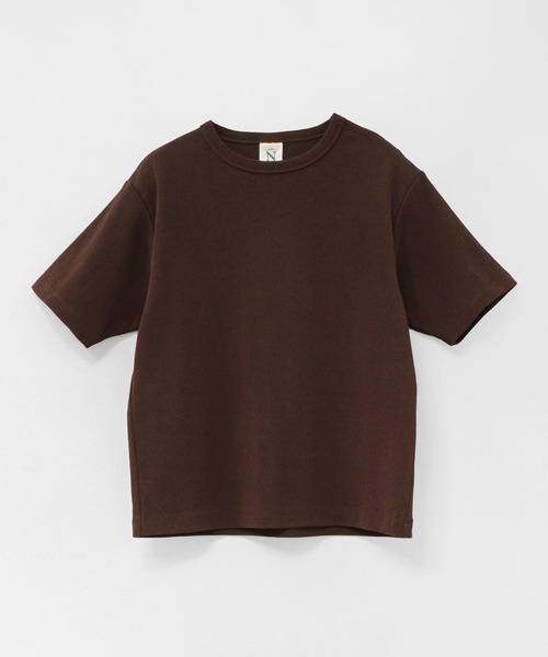 RNA-N(アールエヌエーエヌ)の「M2665 コットンフライスT(Tシャツ/カットソー・レディース・チャコール/ダークブラウン/グレイッシュベージュ・FREE)」の8枚目の写真
