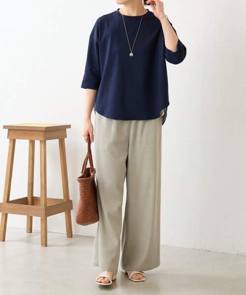 BEARDSLEY（ビアズリー）の「ストライプコンビカットソー（Tシャツ