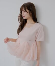 2wayリボンティアードミニワンピース（ワンピース）｜Chico（チコ）の