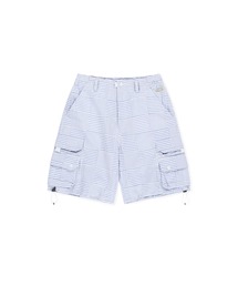 SUNLOVE（サンラブ）の「Seersucker Patchwork Cargo Shorts（その他パンツ）」