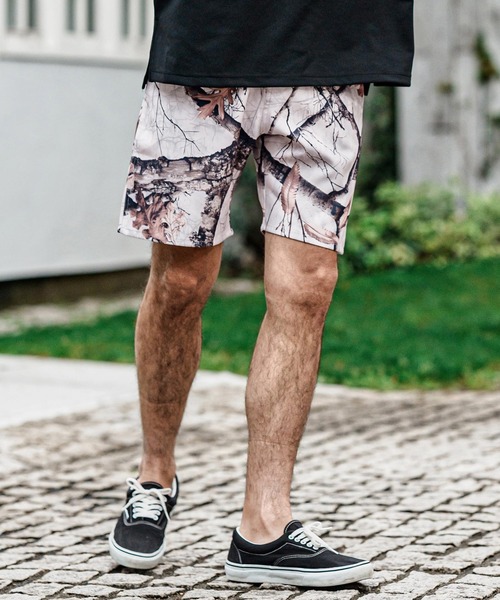 CAMBIO(カンビオ)の「mp15008- リアルツリー柄ショートパンツ(その他パンツ・メンズ・ブラック/ホワイト・L/M)」の5枚目の写真