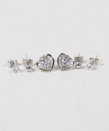 6個セットメタルピアス/モチーフ