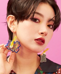カヤ | 【中村杏子×倭物やカヤ】アクリルイヤリング(イヤリング)