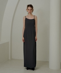 Jacquard cami drape dress（ドレス）｜LE'RURE（リルアー）の