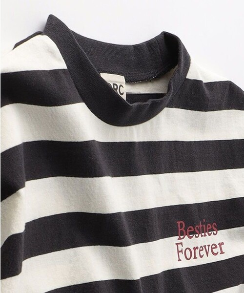 DRC branshes(ディーアールシーブランシェス)の「【WEB限定/DRC】ボーダー半袖ワンピース(ワンピース・キッズ・オフホワイト/ブルー/ピンク/グリーン・140/130/150/100/110/120)」の7枚目の写真