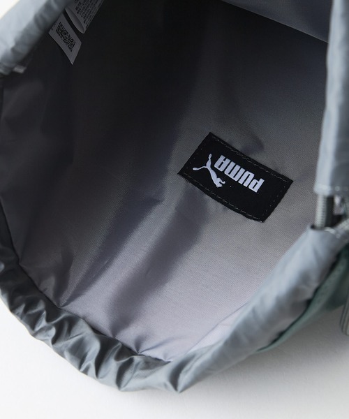 PUMA(プーマ)の「【PUMA/プーマ】【PUレザー 高見え】ビンテージPUナップサック 巾着バッグ メンズ レディース レトロ ストリート y2k スポーツミックス 古着風 おしゃれ(バックパック/リュック・メンズ・ブラック/ブラウン/グリーン・FREE)」の14枚目の写真