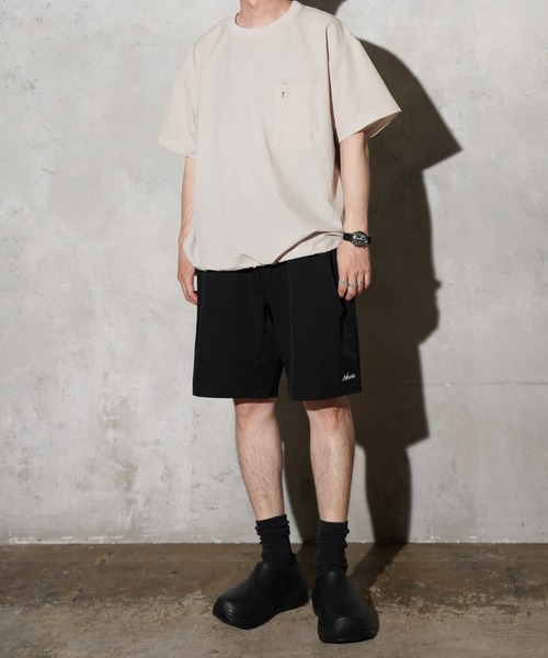 NANGA(ナンガ)の「NANGA / ナンガ DotAir COMFY TEE ドットエア コンフィー Tシャツ(Tシャツ/カットソー・メンズ・ブラック/グリーン/ベージュ/ネイビー・MEDIUM/LARGE/X-LARGE)」の7枚目の写真