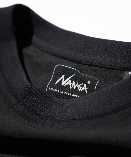 NANGA(ナンガ)の「NANGA / ナンガ DotAir COMFY TEE ドットエア コンフィー Tシャツ(Tシャツ/カットソー・メンズ・ブラック/グリーン/ベージュ/ネイビー・MEDIUM/LARGE/X-LARGE)」の11枚目の写真