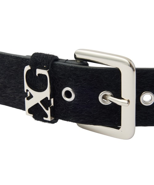 X-girl(エックスガール)の「FAUX CALF HAIR LEATHER XG BELT(ベルト・レディース・ベージュ/ブラック・ONE SIZE)」の19枚目の写真