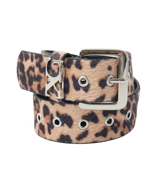 X-girl(エックスガール)の「FAUX CALF HAIR LEATHER XG BELT(ベルト・レディース・ベージュ/ブラック・ONE SIZE)」の13枚目の写真