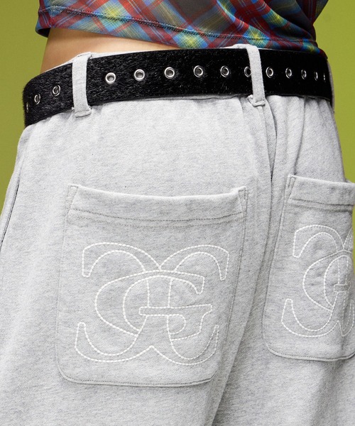 X-girl(エックスガール)の「FAUX CALF HAIR LEATHER XG BELT(ベルト・レディース・ベージュ/ブラック・ONE SIZE)」の3枚目の写真