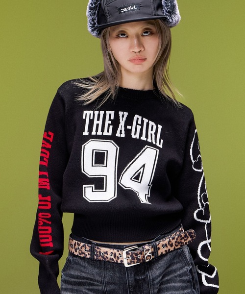 X-girl(エックスガール)の「FAUX CALF HAIR LEATHER XG BELT(ベルト・レディース・ベージュ/ブラック・ONE SIZE)」の11枚目の写真