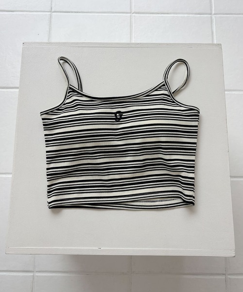 frunco(フランコ)の「ワンポイント刺繍リブブラトップス(Tシャツ/カットソー・レディース・ホワイト/ブラック/グレー/ブラック系/ブラウン系その他・FREE)」の10枚目の写真