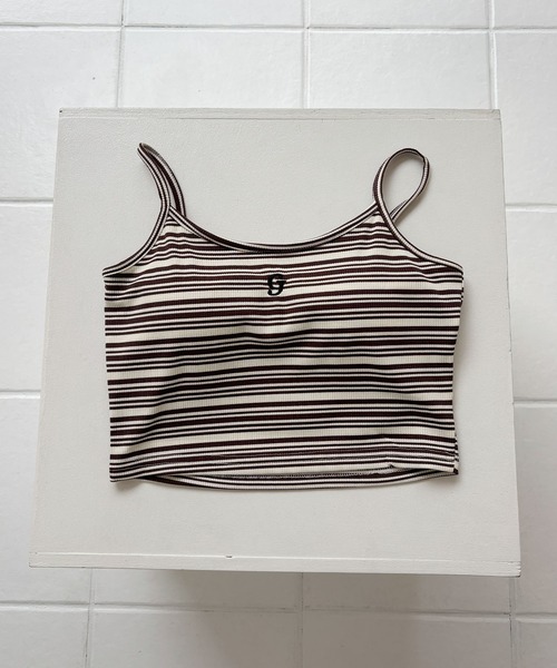 frunco(フランコ)の「ワンポイント刺繍リブブラトップス(Tシャツ/カットソー・レディース・ホワイト/ブラック/グレー/ブラック系/ブラウン系その他・FREE)」の11枚目の写真