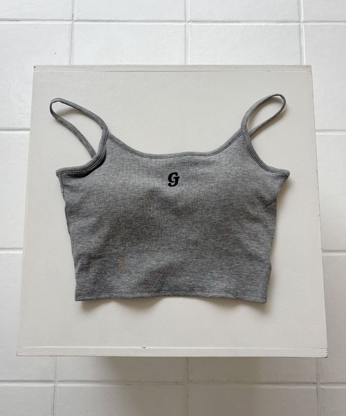 frunco(フランコ)の「ワンポイント刺繍リブブラトップス(Tシャツ/カットソー・レディース・ホワイト/ブラック/グレー/ブラック系/ブラウン系その他・FREE)」の9枚目の写真