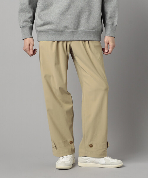 β MEN(ベータメン)の「【メリルハイテンション】 2WAY ワイドパンツ(その他パンツ・メンズ・ベージュ・L/M)」の6枚目の写真