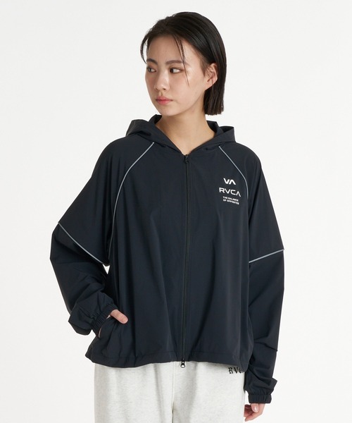 RVCA(ルーカ)の「RVCA SPORT ウィメンズ UTILITY SPORT JACKET ジャケット 【2026年春夏モデル】(ブルゾン・レディース・ブラック/ホワイト/ブルー系その他・MEDIUM/SMALL/LARGE)」の3枚目の写真