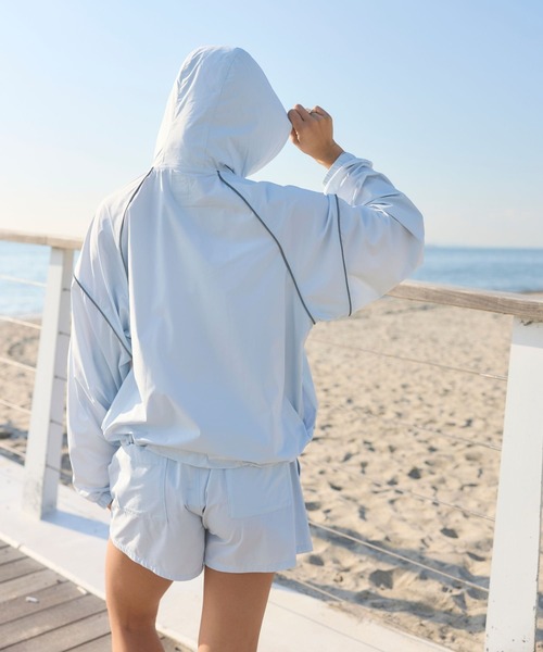 RVCA(ルーカ)の「RVCA SPORT ウィメンズ UTILITY SPORT JACKET ジャケット 【2026年春夏モデル】(ブルゾン・レディース・ブラック/ホワイト/ブルー系その他・MEDIUM/SMALL/LARGE)」の16枚目の写真