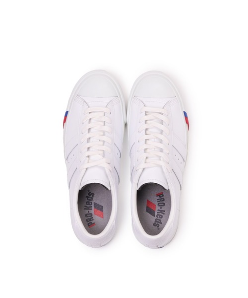 PRO-Keds（プロケッズ）の「PRO-Keds プロケッズ ロイヤルプラス スムース ロー（スニーカー・メンズ・ホワイト/ブラック・23.5cm/23.0cm/29.5cm/29.0cm/28.5cm/28.0cm/27.5cm/27.0cm/26.5cm/26.0cm/25.5cm/25.0cm/24.5cm/24.0cm）」の4枚目の写真