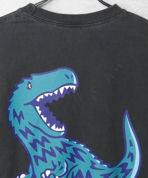 WBSB(ダブルビーエスビー)の「WBSB/ダブルビーエスビー Dinosaur S/S TEE 半袖Tシャツ クルーネック メンズ 秋 秋服 2026年秋冬(Tシャツ/カットソー・メンズ・ブラック/グレー/ホワイト・XL/M/L)」の10枚目の写真