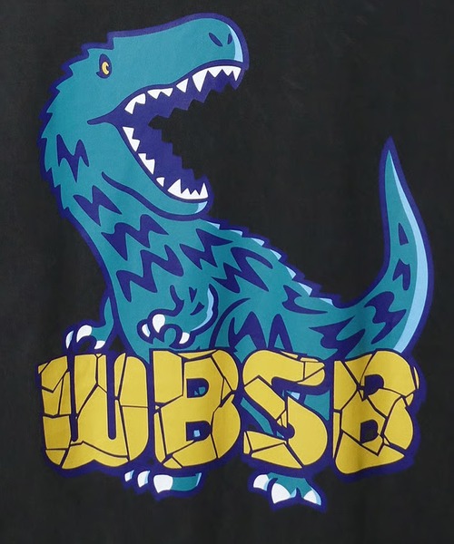 WBSB(ダブルビーエスビー)の「WBSB/ダブルビーエスビー Dinosaur S/S TEE 半袖Tシャツ クルーネック メンズ 秋 秋服 2026年秋冬(Tシャツ/カットソー・メンズ・ブラック/グレー/ホワイト・XL/M/L)」の8枚目の写真