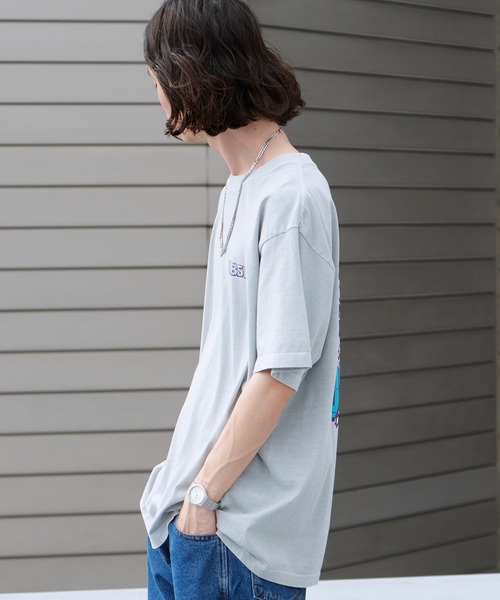 WBSB(ダブルビーエスビー)の「WBSB/ダブルビーエスビー Dinosaur S/S TEE 半袖Tシャツ クルーネック メンズ 秋 秋服 2026年秋冬(Tシャツ/カットソー・メンズ・ブラック/グレー/ホワイト・XL/M/L)」の22枚目の写真